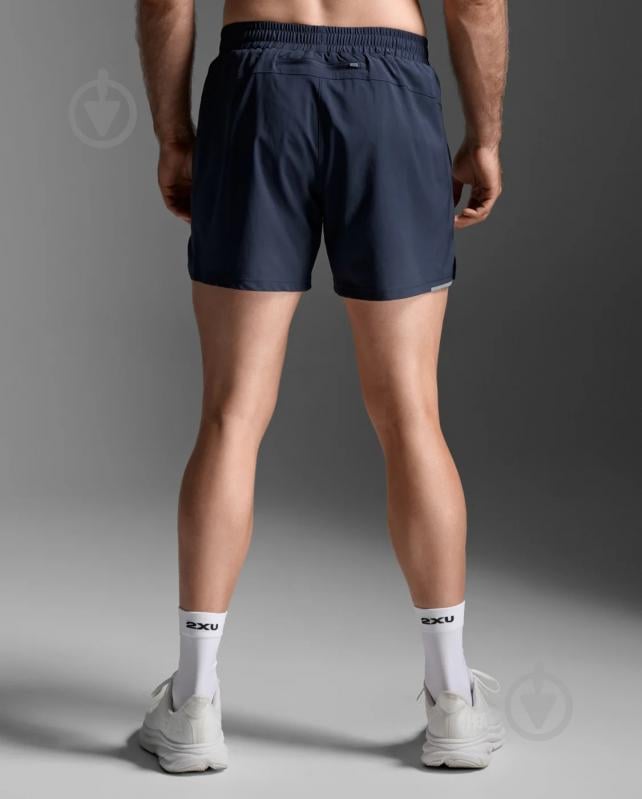 Шорти 2XU Aero 5 Inch Shorts MR6903b_MDN/SRF р. 2XL синій - фото 2