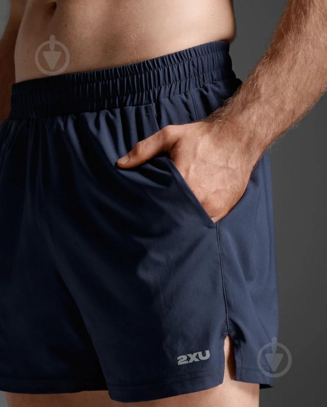 Шорти 2XU Aero 5 Inch Shorts MR6903b_MDN/SRF р. 2XL синій - фото 4