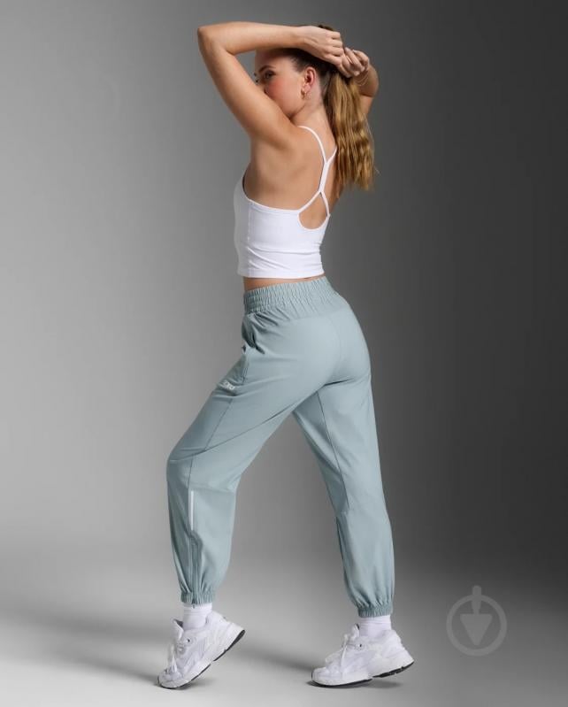 Штани 2XU Aero Hi-Rise Woven Jogger WR7206b_SMB/WRF р. L блакитний - фото 7