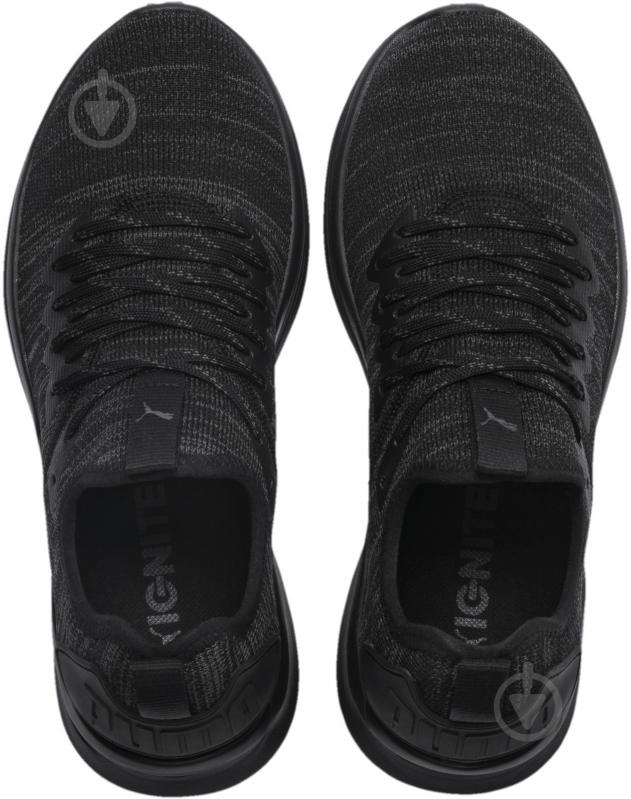 Кроссовки женские весенние Puma IGNITE Flash evoKNIT 19051105 р.36 черные - фото 6