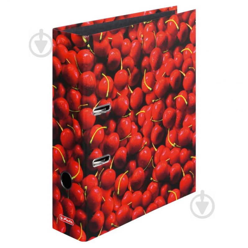 Папка-регистратор World of Fruit Cherry А4 8 см 10645356 Herlitz - фото 1