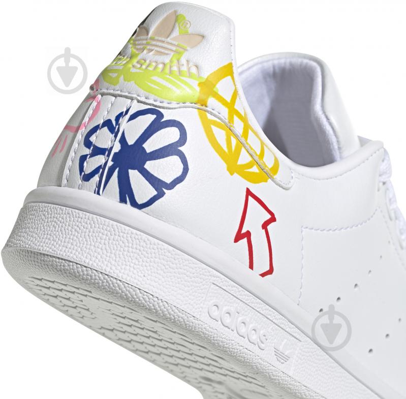 Кросівки жіночі демісезонні Adidas STAN SMITH W FX5679 р.36 чорно-білі - фото 11