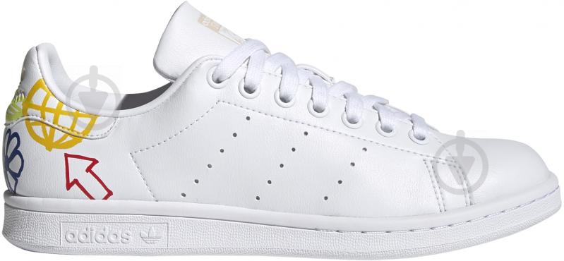 Кросівки жіночі демісезонні Adidas STAN SMITH W FX5679 р.36 чорно-білі - фото 2