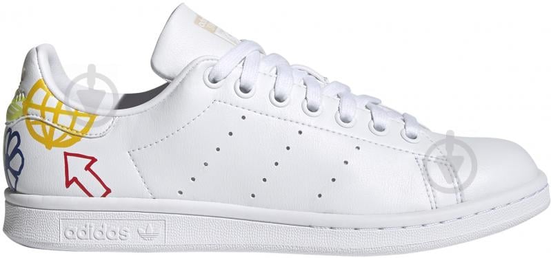 Кросівки жіночі демісезонні Adidas STAN SMITH W FX5679 р.36 2/3 чорно-білі - фото 1