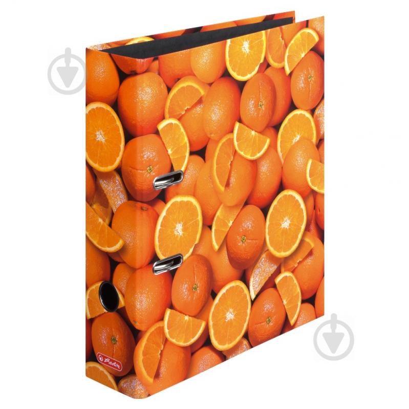 Папка-регистратор World of Fruit Orange А4 8 см 10626190 Herlitz - фото 1