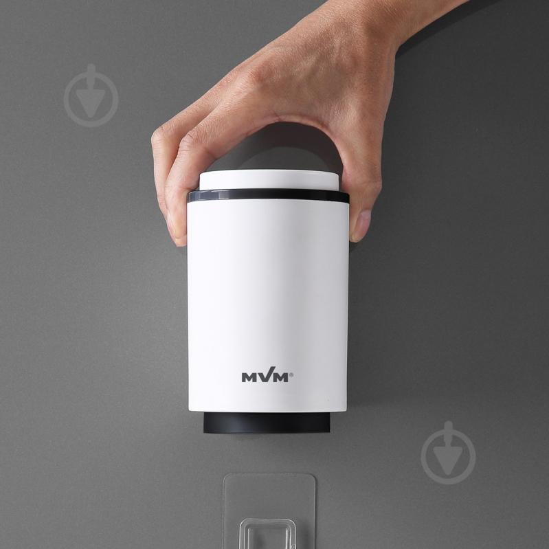 Стакан для зубных щеток MVM BP-20 white/black - фото 8