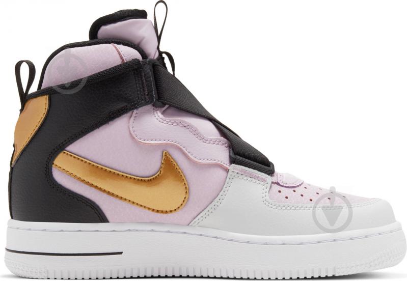 Кросівки для хлопчиків демісезонні Nike AIR FORCE 1 HIGHNESS (GS) BQ3598-500 р.36,5 білі із рожевим - фото 4