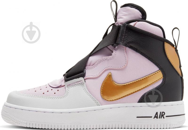 Кросівки для хлопчиків демісезонні Nike AIR FORCE 1 HIGHNESS (GS) BQ3598-500 р.36,5 білі із рожевим - фото 5