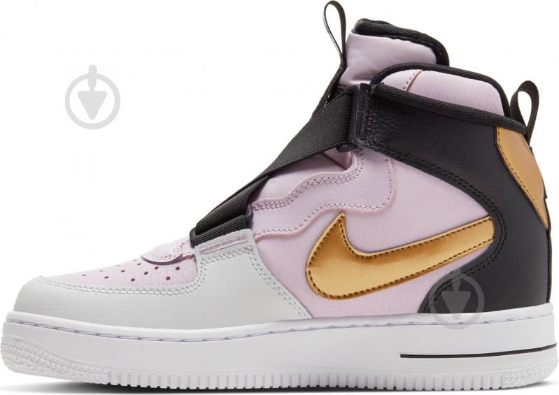 Кросівки для хлопчиків демісезонні Nike AIR FORCE 1 HIGHNESS (GS) BQ3598-500 р.36,5 білі із рожевим - фото 6