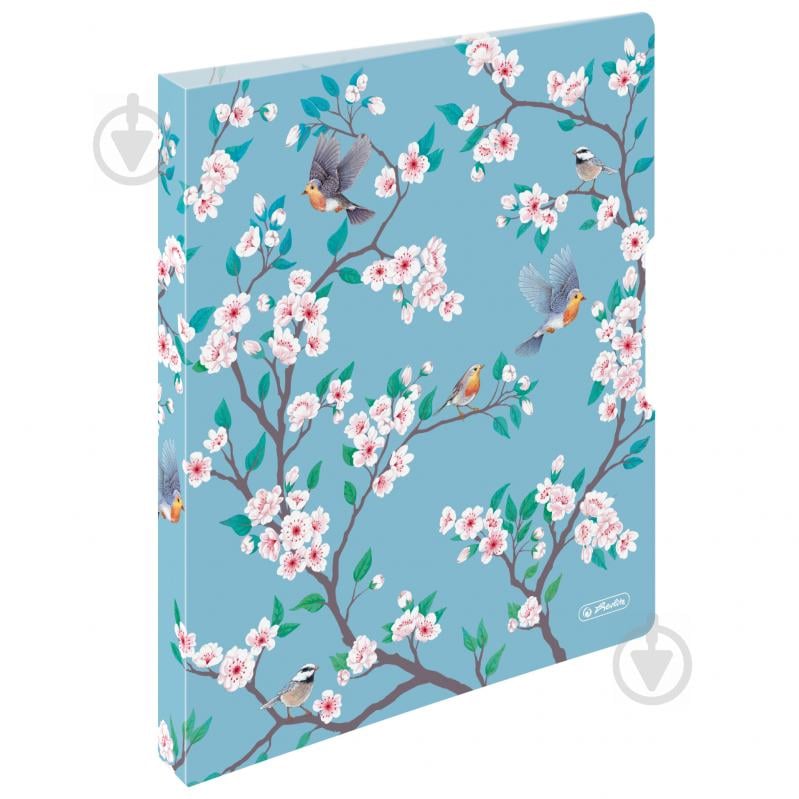 Папка-регистратор на кольцах Ladylike Birds А4 16 мм 50021628 Herlitz - фото 1