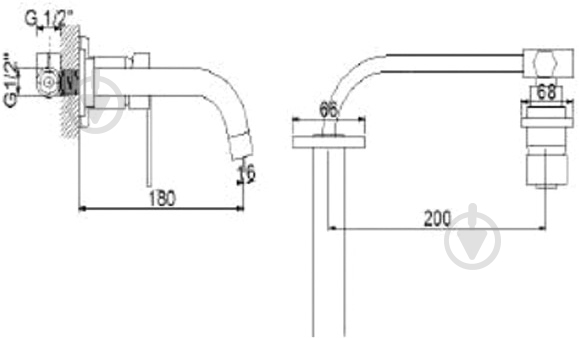 Смеситель для умывальника NEWARC Master 187571 - фото 2 Смеситель для умывальника NEWARC Master 187571 - фото 2