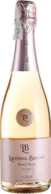 Вино ігристе натуральне напівсухе рожеве Лакріма Бакус Розе Lacrima Baccus 0,75 л - фото 1 Вино ігристе натуральне напівсухе рожеве Лакріма Бакус Розе Lacrima Baccus 0,75 л - фото 1