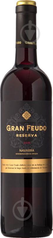 Вино Gran Feudo Reserva красное сухое 0,75 л - фото 1 Вино Gran Feudo Reserva красное сухое 0,75 л - фото 1