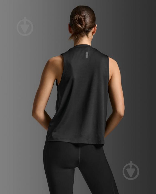 Майка 2XU Form Soft Jersey Tank WR7421a_BLK/BLK р.M чорний - фото 2 Майка 2XU Form Soft Jersey Tank WR7421a_BLK/BLK р.M чорний - фото 2
