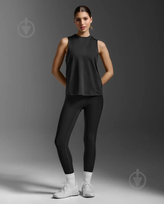 Майка 2XU Form Soft Jersey Tank WR7421a_BLK/BLK р.XS чорний - фото 7