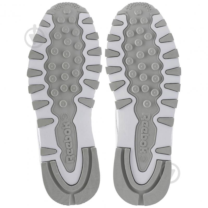 Кроссовки мужские демисезонные Reebok CL LTHR 2214 р.44,5 белые - фото 3