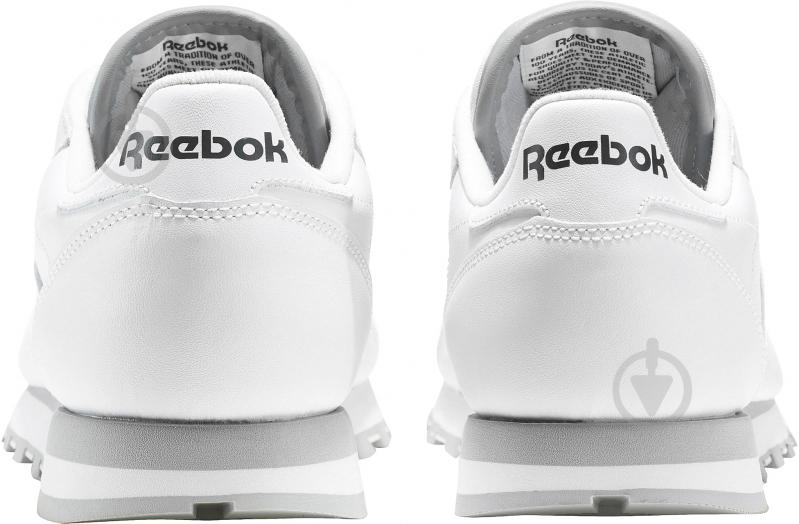 Кросівки чоловічі зимові Reebok CL LTHR 2214 р.46 білі - фото 4