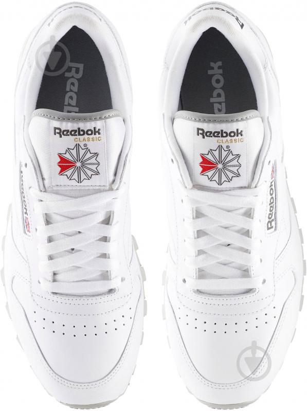 Кросівки чоловічі зимові Reebok CL LTHR 2214 р.46 білі - фото 5