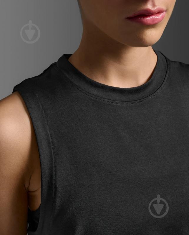 Майка 2XU Form Soft Jersey Tank WR7421a_BLK/BLK р.L черный - фото 5 Майка 2XU Form Soft Jersey Tank WR7421a_BLK/BLK р.L черный - фото 5