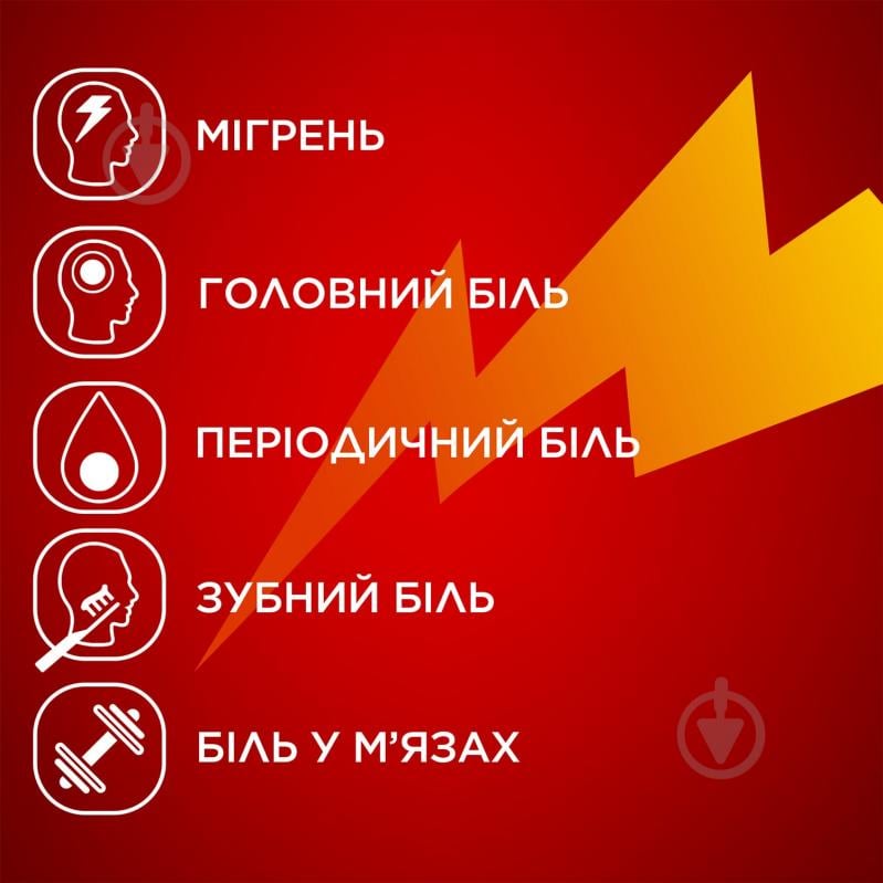 Солпадеїн Famar Актив таблетки шипучі стріп 12 шт./уп. - фото 3