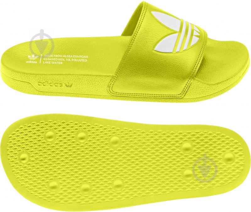 Шльопанці Adidas ADILETTE LITE FX5908 р.43 1/3 лайм - фото 6