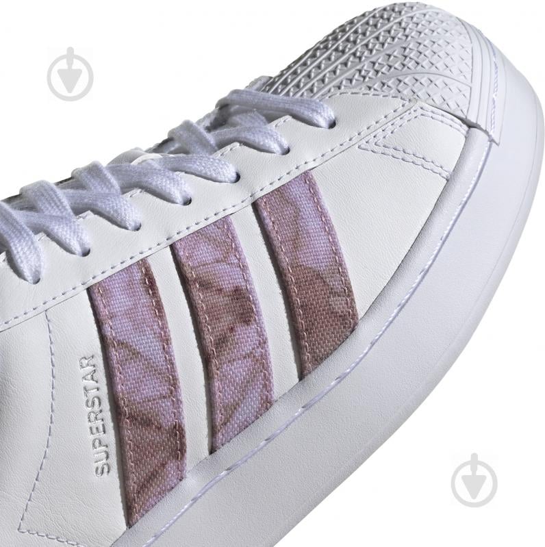 Кроссовки женские демисезонные Adidas SUPERSTAR BOLD W FX6036 р.36 белые - фото 11