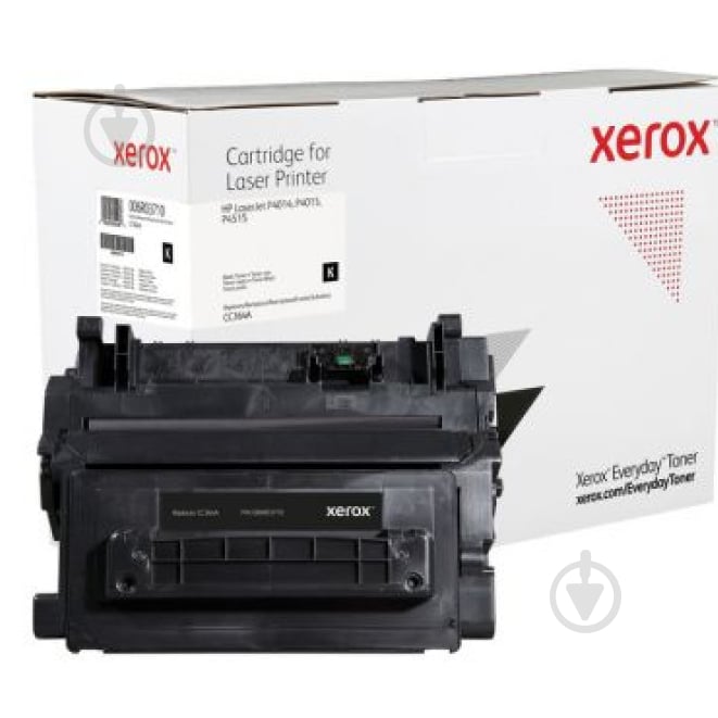 Картридж лазерный Xerox Everyday совместимый аналог HP CC364A (64A) черный - фото 1