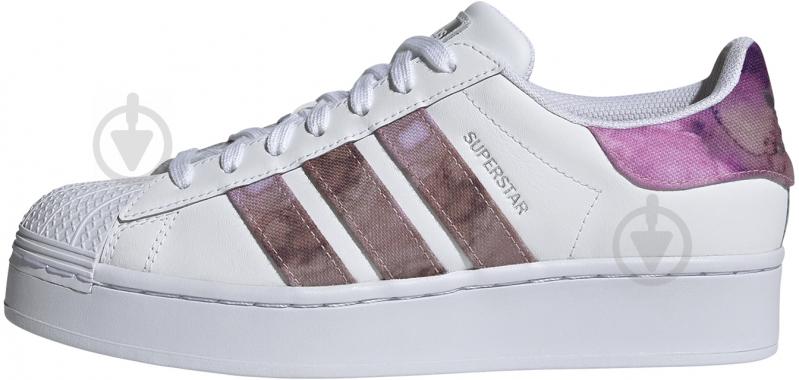 Кроссовки женские демисезонные Adidas SUPERSTAR BOLD W FX6036 р.36 2/3 белые - фото 3