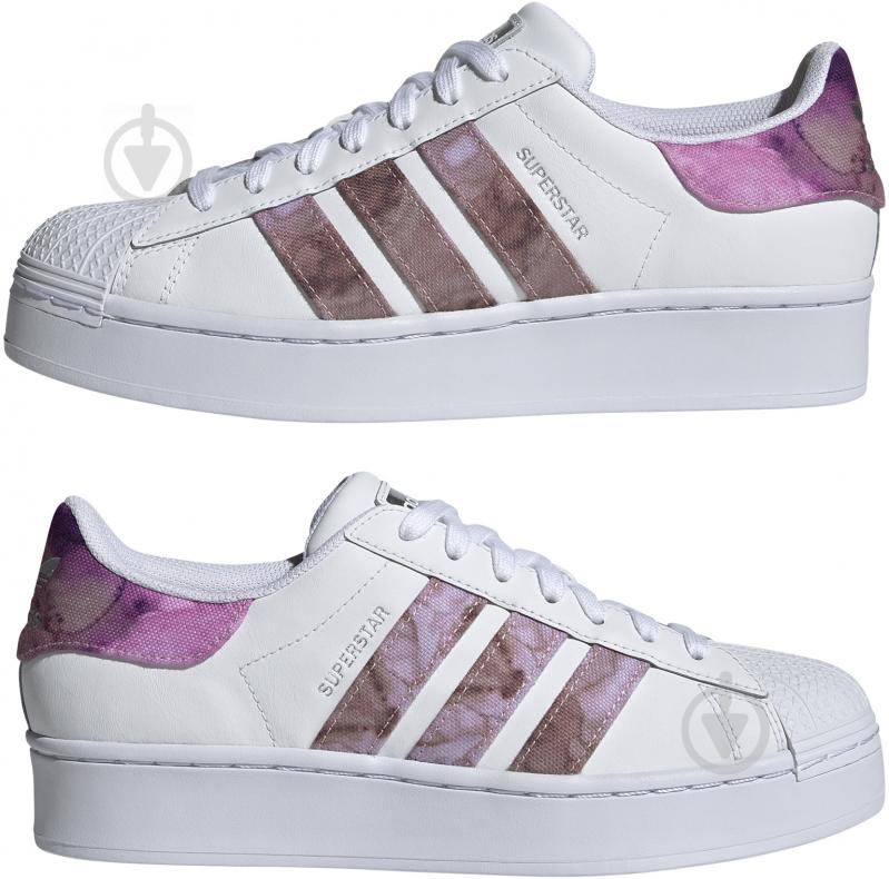 Кроссовки женские демисезонные Adidas SUPERSTAR BOLD W FX6036 р.36 2/3 белые - фото 5