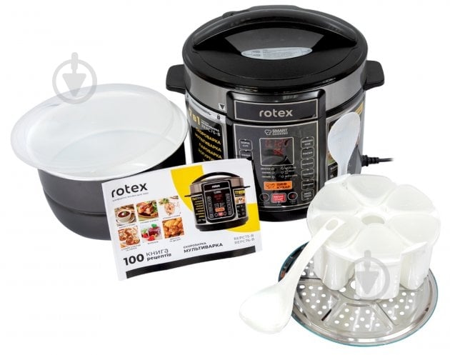 ВІТРИНА! Мультиварка-скороварка Rotex REPC76-B - фото 11