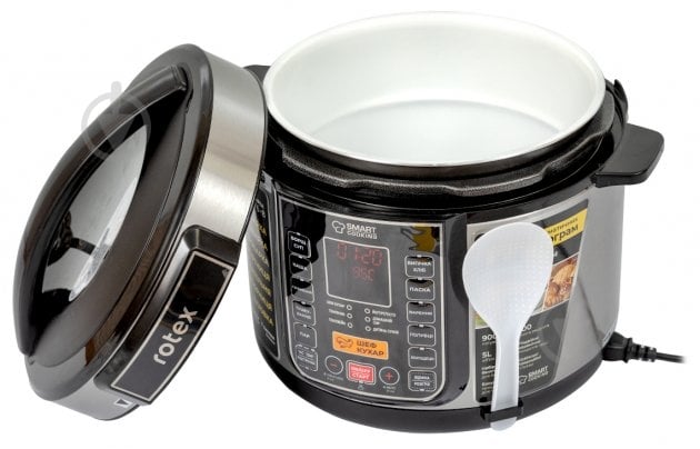 ВІТРИНА! Мультиварка-скороварка Rotex REPC76-B - фото 5