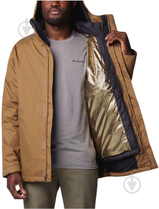 Куртка Columbia Harbor Omni-Heat Infinity 2090162-257 р.S коричнева - фото 5 Куртка Columbia Harbor Omni-Heat Infinity 2090162-257 р.S коричнева - фото 5