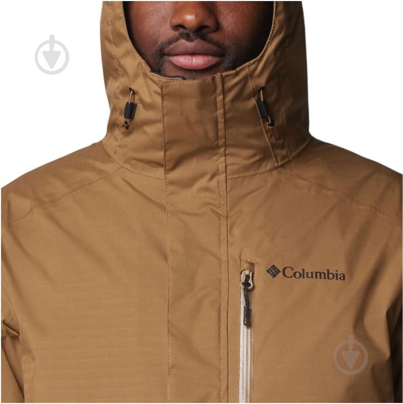 Куртка Columbia Harbor Omni-Heat Infinity 2090162-257 р.S коричнева - фото 7 Куртка Columbia Harbor Omni-Heat Infinity 2090162-257 р.S коричнева - фото 7