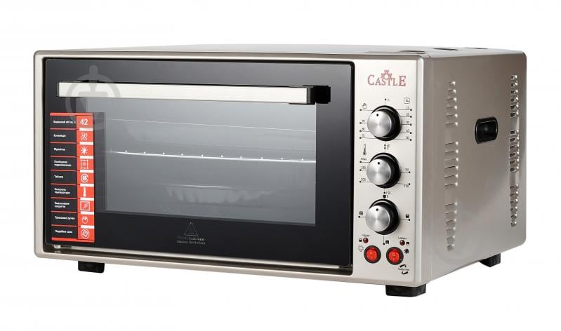 ВИТРИНА! Электрическая печь Castle CPE-50G - фото 1 ВИТРИНА! Электрическая печь Castle CPE-50G - фото 1