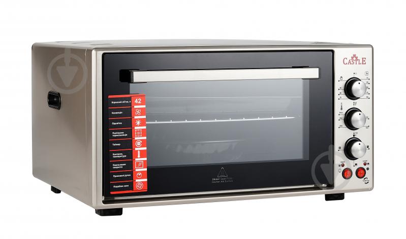 ВИТРИНА! Электрическая печь Castle CPE-50G - фото 3 ВИТРИНА! Электрическая печь Castle CPE-50G - фото 3