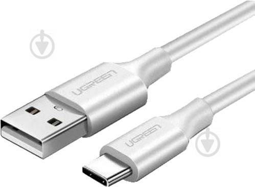 Кабель UGREEN USB - Type-C 1 м белый (60121) - фото 1