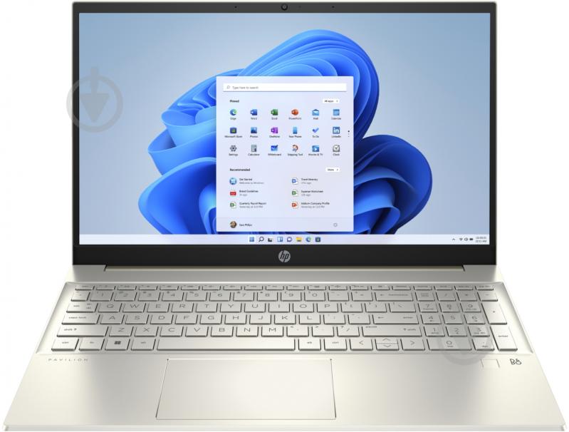 Ноутбук HP Pavilion 15-eg3012ua 15,6" (826T6EA) warm gold - фото 1