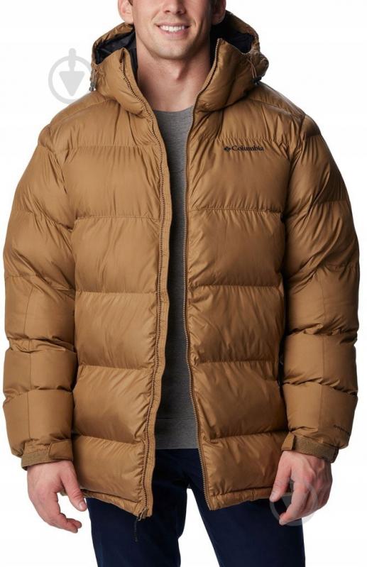 Куртка Columbia Puffect Puffer Parka 2050921-257 р.L коричневая - фото 1 Куртка Columbia Puffect Puffer Parka 2050921-257 р.L коричневая - фото 1