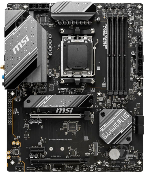 Материнская плата MSI 911-7E26-018 (Socket AM5, AMD B650, ATX) - фото 1 Материнская плата MSI 911-7E26-018 (Socket AM5, AMD B650, ATX) - фото 1