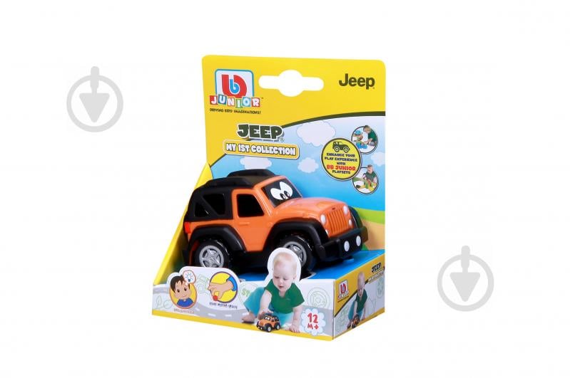 Машинка Bb Junior Jeep 16-85121 orange - фото 2