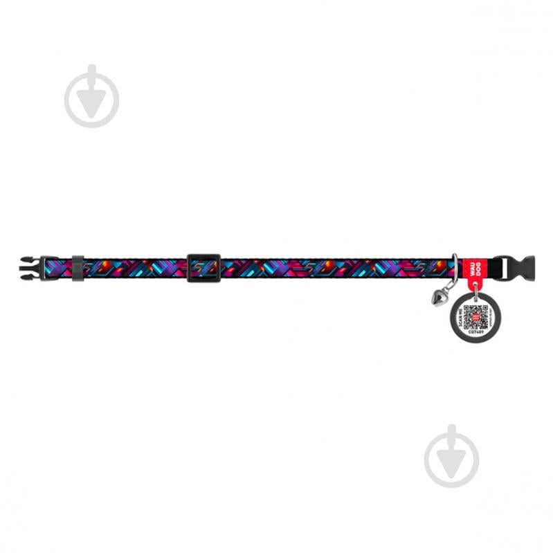 Ошейник Waudog Nylon рисунок "Бесконечные миры" пластиковый фастекс XS Ш10 мм Д20-30 см - фото 2 Ошейник Waudog Nylon рисунок "Бесконечные миры" пластиковый фастекс XS Ш10 мм Д20-30 см - фото 2