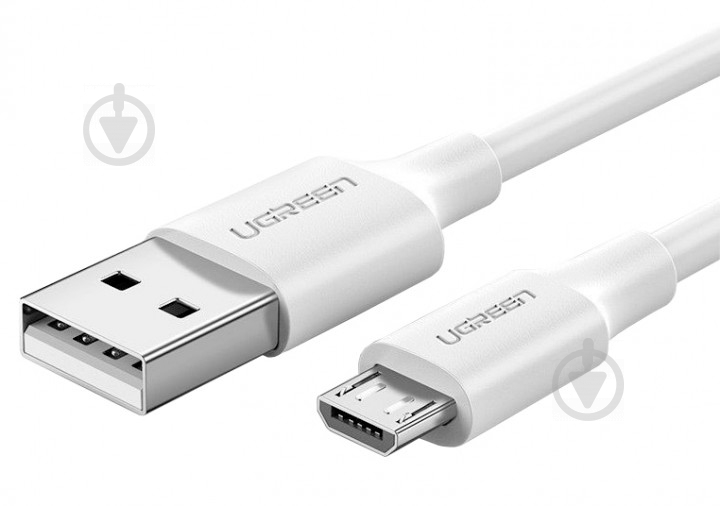 Кабель UGREEN US289 USB - Micro USB 2 м білий (60143) - фото 1