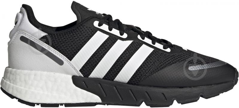 Кросівки чоловічі демісезонні Adidas ZX 1K BOOST FX6515 р.40 2/3 чорно-білі - фото 1