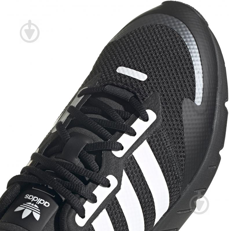 Кросівки чоловічі демісезонні Adidas ZX 1K BOOST FX6515 р.40 2/3 чорно-білі - фото 11