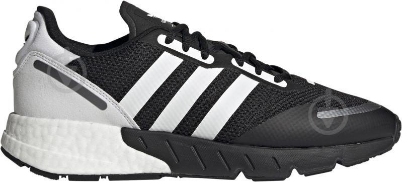 Кросівки чоловічі демісезонні Adidas ZX 1K BOOST FX6515 р.40 2/3 чорно-білі - фото 2