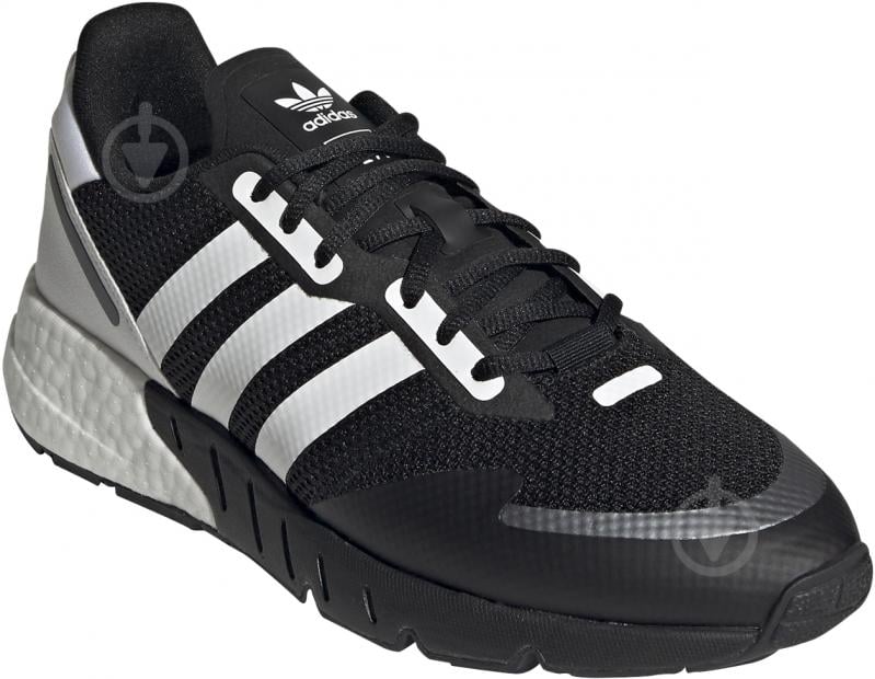 Кросівки чоловічі демісезонні Adidas ZX 1K BOOST FX6515 р.40 2/3 чорно-білі - фото 4