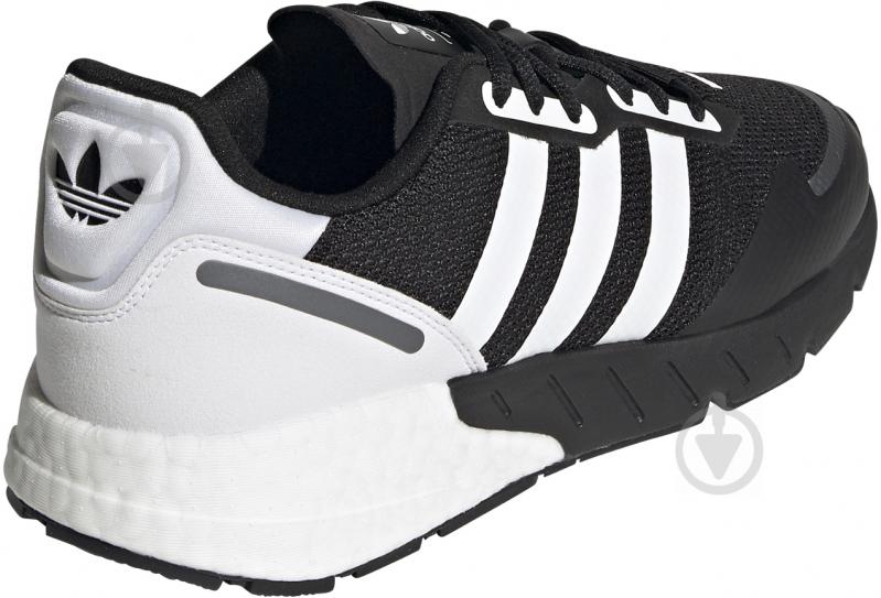 Кросівки чоловічі демісезонні Adidas ZX 1K BOOST FX6515 р.40 2/3 чорно-білі - фото 9