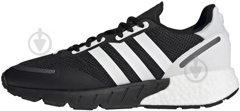 Кросівки чоловічі демісезонні Adidas ZX 1K BOOST FX6515 р.41 1/3 чорно-білі - фото 3