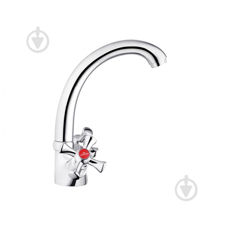 Змішувач для кухні Kroner KRM Rhein - C031 - фото 4 Змішувач для кухні Kroner KRM Rhein - C031 - фото 4