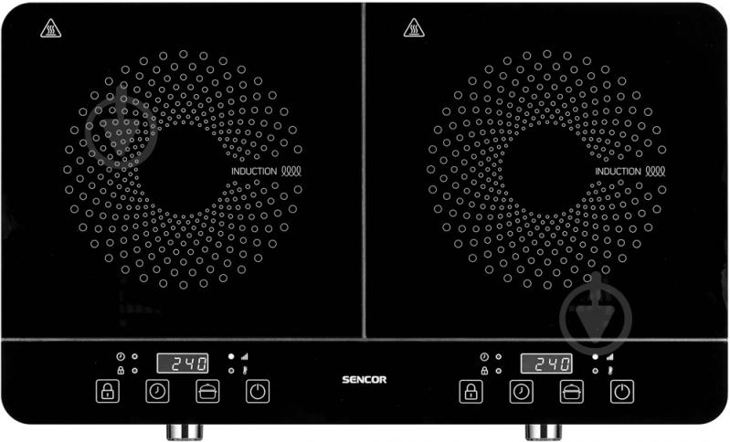 Плита індукційна настільна Sencor SCP 4201GY - фото 3